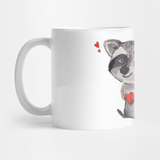 Raccoon love Mug